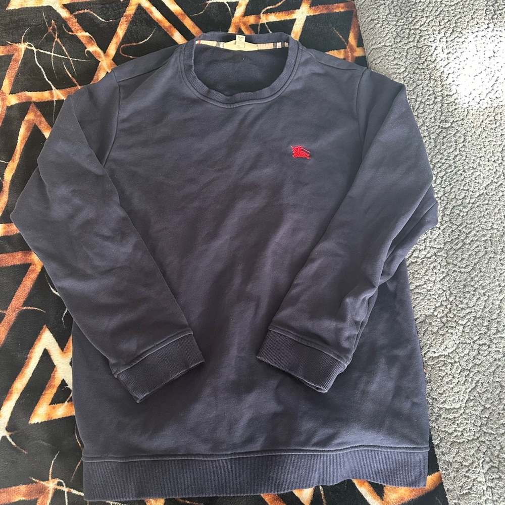 Burberry Navy Crewneck